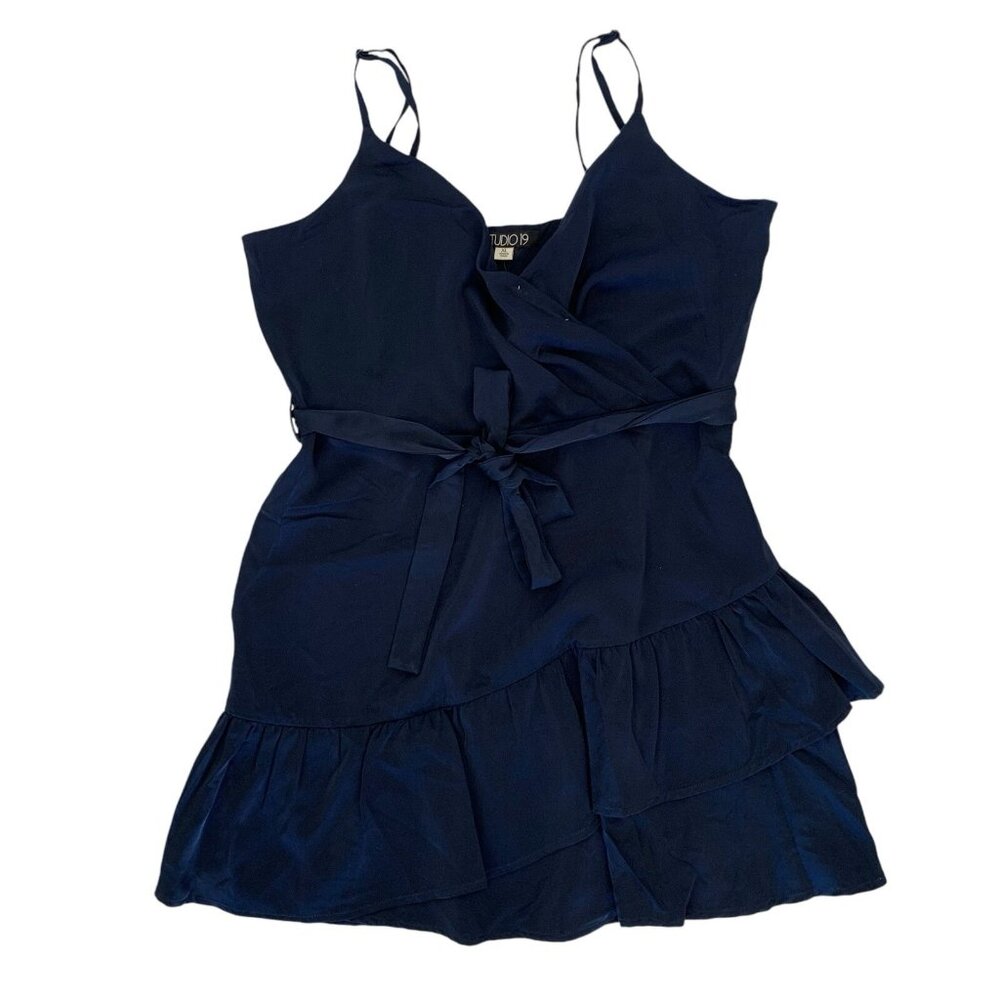 Studio‎ 19 Dress XL Blue Fit Flare NWT Evening Cocktail Party Formal